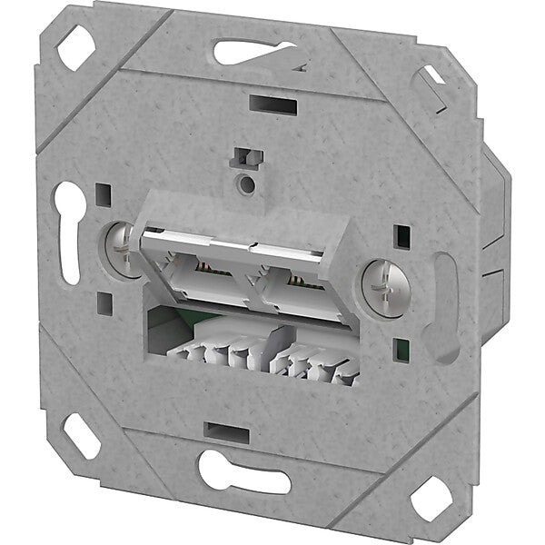 METZ CONNECT RJ45 Anschlussdose LSA++ UP0 metallisch 130E381200-I